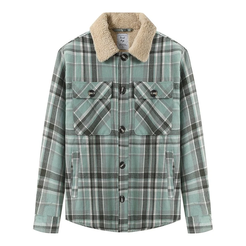 Sherpa Plaid Shirt